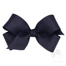 Load image into Gallery viewer, Wee Ones- Mini Classic Grosgrain Hair Bow (Plain Wrap)