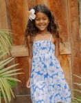 Load image into Gallery viewer, Feather 4 Arrow- Marina Dress: Marina Blue (2Y-13Y)