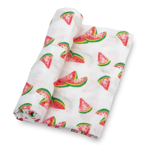 LollyBanks- Swaddle Blanket- One in a Melon