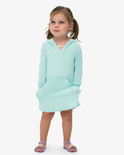 Load image into Gallery viewer, Bloq UV- Hoodie Dress UPF 50 (Mint, 2T-14)