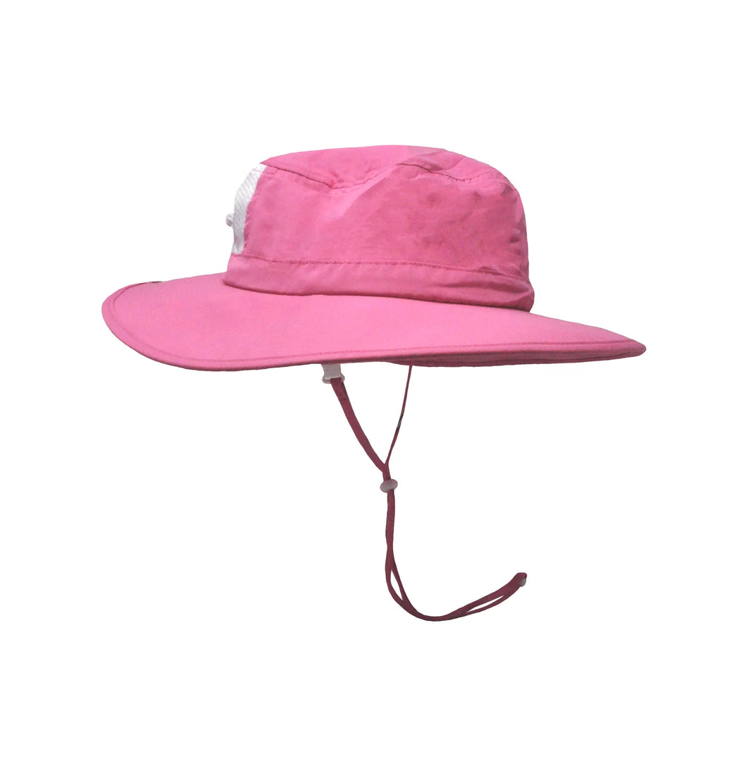 Flap Happy- UPF 50+ Kai Adventure Sun Hat (Pink)
