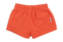 Load image into Gallery viewer, Binky Bros- Suede Shorts (Tangerine, 2y-6y)