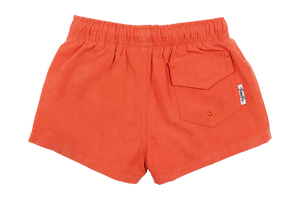 Binky Bros- Suede Shorts (Tangerine, 2y-6y)