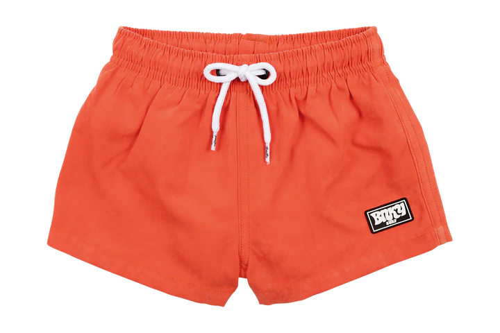 Binky Bros- Suede Shorts (Tangerine, 2y-6y)