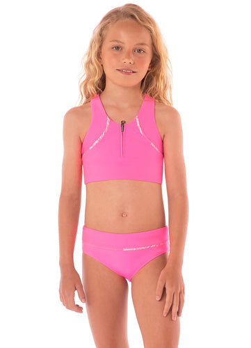 Maaji - Two Piece Swimsuit (Fucshia Poppy, 6-14)