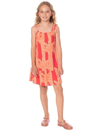 Maaji- PALM PLANTATION GIRLS SHORT DRESS (6-14)