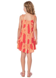 Maaji- PALM PLANTATION GIRLS SHORT DRESS (6-14)