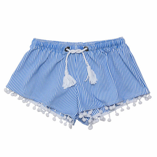 Snapper Rock- Parisian Summer Swim Shorts (4-12)