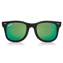 Load image into Gallery viewer, Wee Farers- Black/ Sea Green Sunglasses(0-12+)