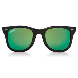 Wee Farers- Black/ Sea Green Sunglasses(0-12+)