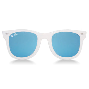 Wee Farers- White/ Sky Blue Sunglasses(0-12+)