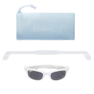 Wee Farers- White Sunglasses(0-12+)