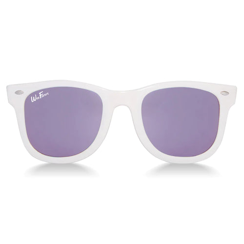 Wee Farers- White/ Purple Sunglasses(0-12+)