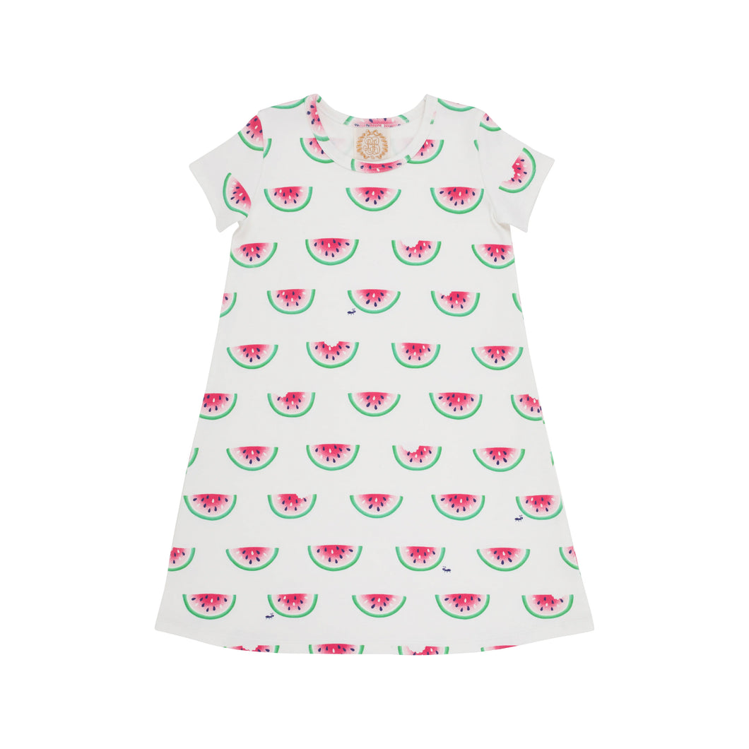 Beaufort Bonnet- Polly Play Dress SS (Watermelon Weather, 2-14)