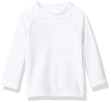 Load image into Gallery viewer, Bloq UV- Crew Neck Rashguard (White, 2t-14)