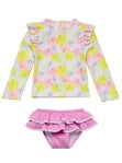 Snapper Rock- ALOHA VACAY RECYCLED RUFFLE SET (3m-6)
