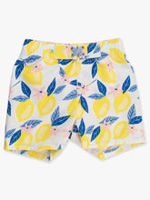 Load image into Gallery viewer, RuggedButts-Boys Lemon Capri Swim Trunks (0-24m)