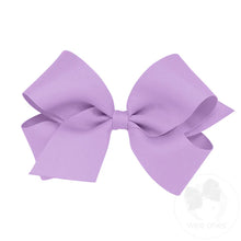 Load image into Gallery viewer, Wee Ones- Medium Classic Grosgrain Hair Bow (Plain Wrap)