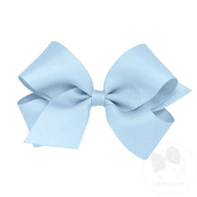 Load image into Gallery viewer, Wee Ones- Medium Classic Grosgrain Hair Bow (Plain Wrap)