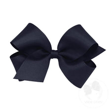 Load image into Gallery viewer, Wee Ones- Medium Classic Grosgrain Hair Bow (Plain Wrap)