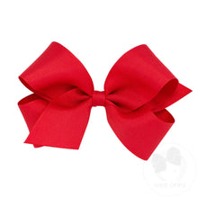 Load image into Gallery viewer, Wee Ones- Medium Classic Grosgrain Hair Bow (Plain Wrap)