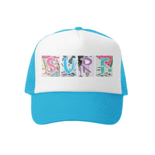 Load image into Gallery viewer, &quot;S-U-R-F&quot; GS Trucker Hat