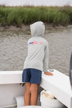 Load image into Gallery viewer, Saltwater Boys- Topsail Performance Shorts (Navy, 2-8)