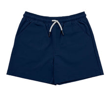Load image into Gallery viewer, Saltwater Boys- Topsail Performance Shorts (Navy, 2-8)