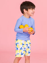 Load image into Gallery viewer, RuggedButts-Boys Lemon Capri Swim Trunks (0-24m)