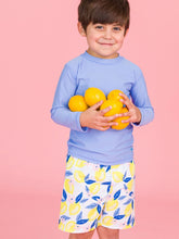 Load image into Gallery viewer, RuggedButts-Boys Lemon Capri Swim Trunks (0-24m)