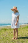 Load image into Gallery viewer, Snapper Rock- WHITE TASSEL TIME BEACH DRESS (2-6)