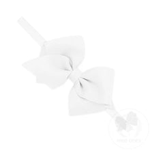 Load image into Gallery viewer, Wee Ones- Extra Small Grosgrain Bow on Matching Skinny Nylon Band