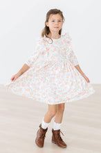 Load image into Gallery viewer, Mila &amp; Rose - Pretty Pumpkins Ruffle Twirl Dress (2-10)