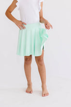 Load image into Gallery viewer, Pastel Green Twirl Skort