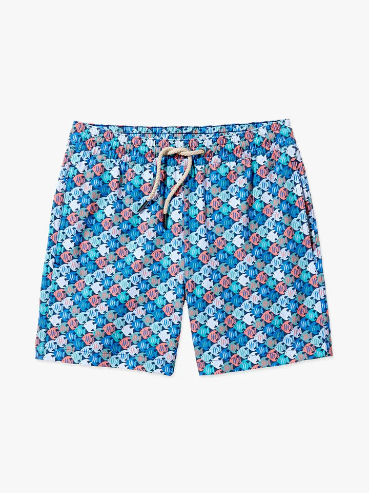 Fair Harbor- Bayberry Boardshorts - Lagoon Angelfish