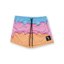 Load image into Gallery viewer, Baseballism - Flag Man Ice Cream Sundae Air Mesh Shorts - Youth (S,M,L)