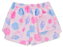 Load image into Gallery viewer, Seashells Plush Shorts (Youth Medium (10-12))