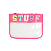Load image into Gallery viewer, The Spotted Zebra- Clear Pouch Bag