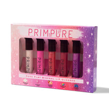 Load image into Gallery viewer, Prim and Pure - Play Vegan Lip Glosses - Fun Multi-Flavor Pack