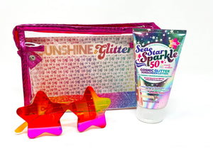 Sunshine Glitter- SPF 50 Travel Ready Gift Set