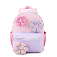 Load image into Gallery viewer, Daisy Appliqué Quilted Large Backpack