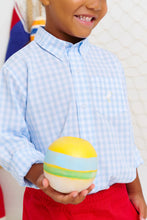 Load image into Gallery viewer, Beaufort Bonnet- Dean&#39;s List Dress Shirt (Beale Street Blue Gingham/ Worth Avenue White, 2-8)