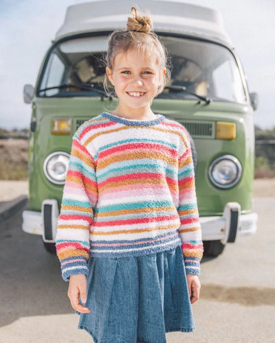 Feather 4 Arrow- Dreamer Knit Top (Multi, 2Y-13Y)