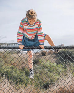 Feather 4 Arrow- Dreamer Knit Top (Multi, 2Y-13Y)