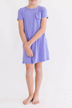 Load image into Gallery viewer, Periwinkle T-Shirt Dress