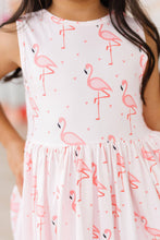 Load image into Gallery viewer, Pink Paradise Tank Twirl Dress