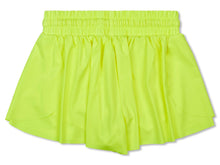 Load image into Gallery viewer, Neon Yellow Butterfly Shorts (Youth Small (6-8))