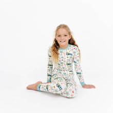 Load image into Gallery viewer, Emerson &amp; Friends - Coastal Christmas Holiday Bamboo Kids Pajamas Sleep Set (2t-14/16)
