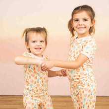 Load image into Gallery viewer, Emerson &amp; Friends - Sandy Seashells Beachy Bamboo Kids Pajamas Toddler Sleep Set (2T-8/9Y)