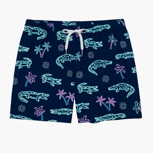Chubbies- Youth Classic Swim Trunk (The Neon Glades/ Mesh)